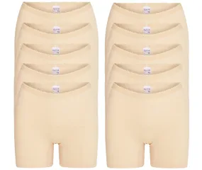 10-Pack dames boxershorts Softly Huid