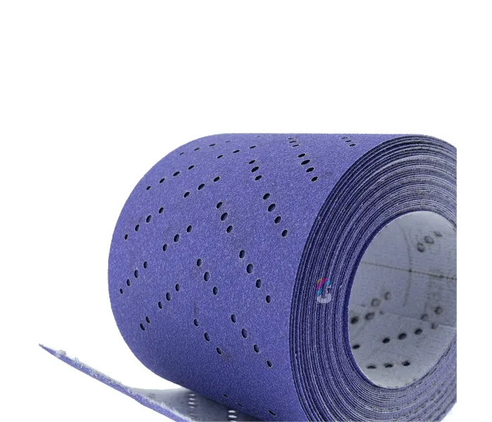 3M 737U Cubitron II Hookit Clean Schuurstroken op Rol 115mm x 12 meter
