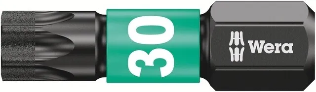 867/1 Imp Dc Impaktor Torx® Bits, Tx 30 X 25 Mm, Verpakt Per 10 Stuks