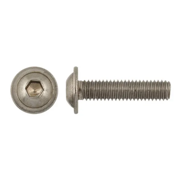 A2 BOLKOPBOUTEN  MET FLENS M   8 X  45 MM ISO 73802   VERPAKKING 100 STUKS
