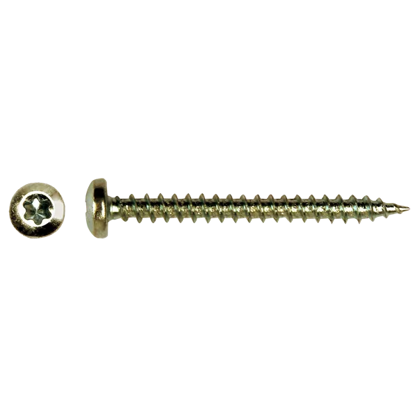 A2 spaanplaatschroeven bolkop Torx  5.0 x  50 mm  verpakking 200 stuks