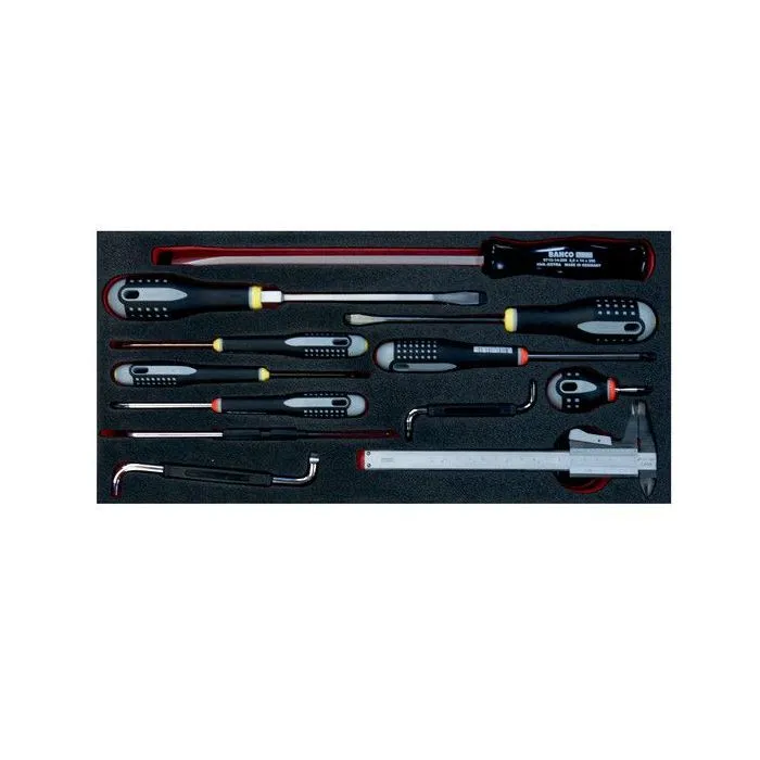 Bahco inlay metalen koffer 11 delig FF3A07