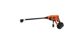 BLACK+DECKER BCPC18D1-QW 18V hogedrukreiniger (Oranje/zwart, 18V 2.0Ah Accu en oplader inbegrepen)