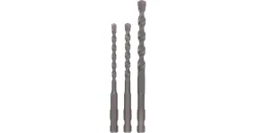 BOSCH 3-delige betonborenset SDS-Quick 5,0x100; 6,0x100; 8,0x120 2609256908