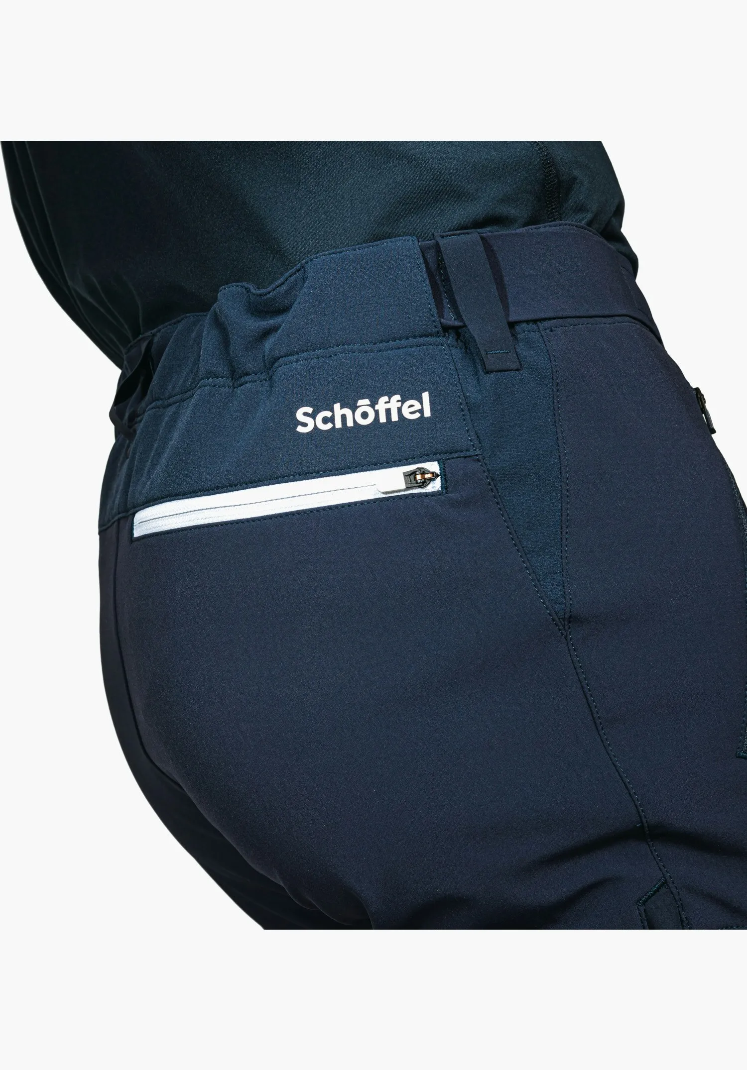 Functionele softshell broek voor skitochten