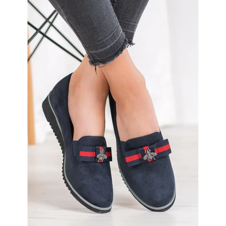 Goodin Lichtheren met ornament blauw