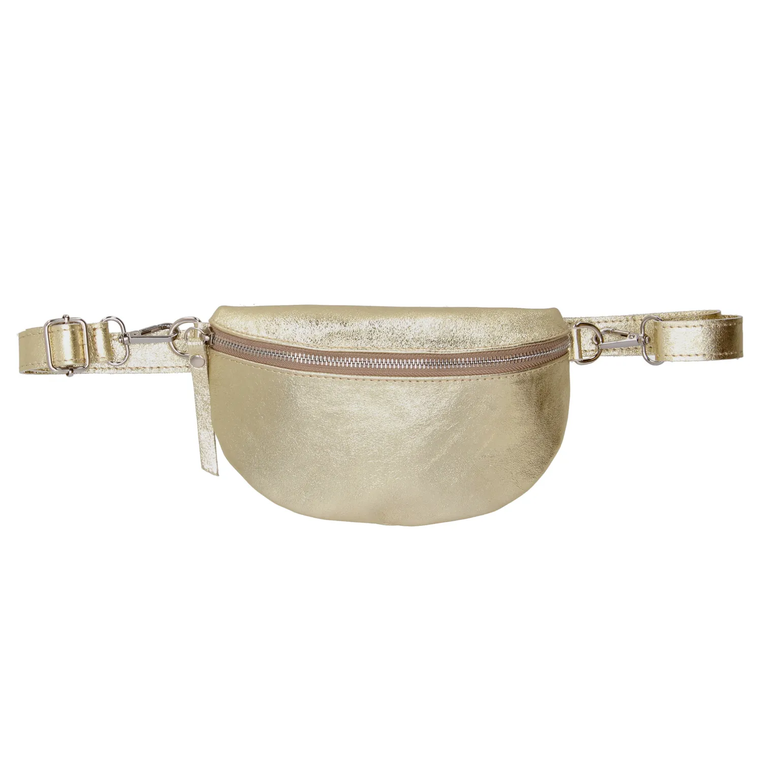 Heuptas – Goud met goudkleur rits  maat S  K1009
