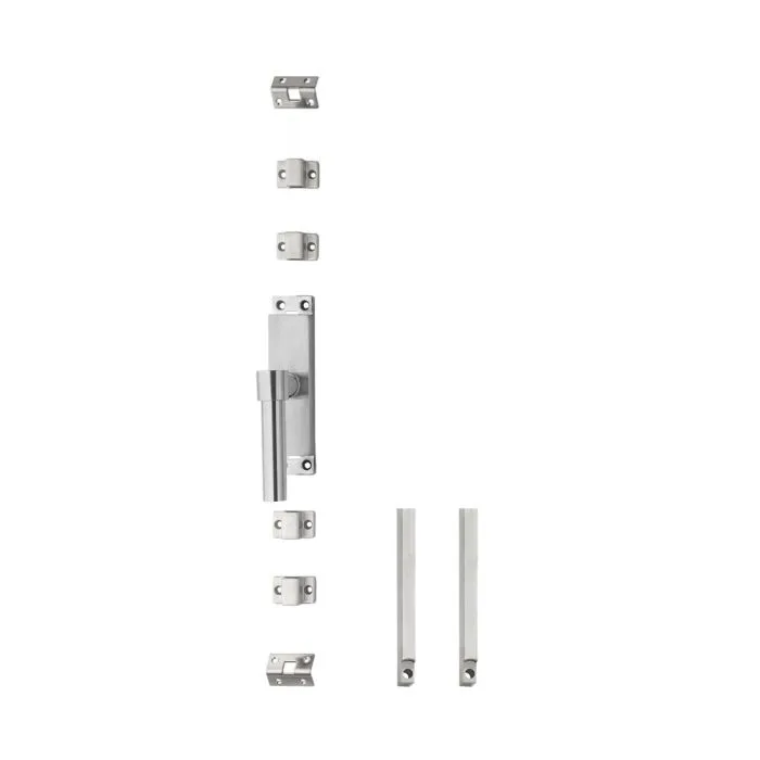INTERSTEEL SET KRUKESPAGNOLET LINKS LRECHT INCLUSIEF STANGENSET 2X 1245MM RVS GEBORSTELD