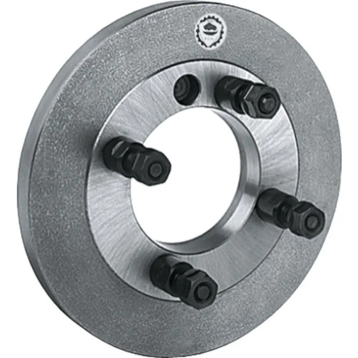 KLAUWPLAATFLENS, GIETIJZER, HALFBEWERKTE GEREEDSCHAPSHOUDER, TYPE 8232, ISO 7023 (DIN 55027)