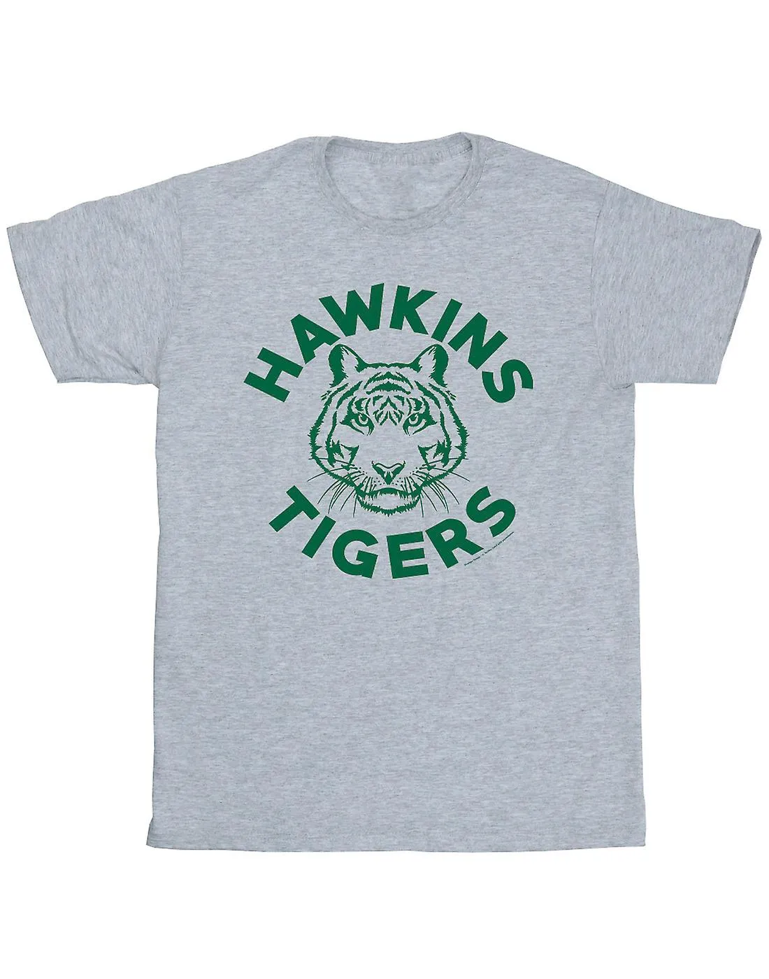 NETFLIX BOYS STRANGER THINGS HAWKINS TIGERS TSHIRT