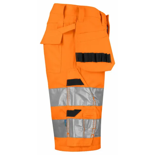 ProJob 6535 SIGNALISATIESHORT MET SPIJKERZAKKEN EN ISO 20471 KLASSE 2