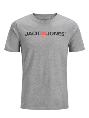 Shirt "JJECORP" grijs