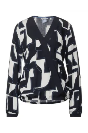 Street One blousetop met all-over print