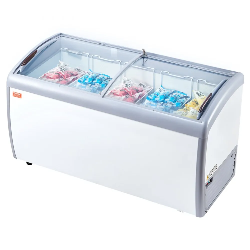 VEVOR 460L COMMERCIëLE IJSVITRINE GELATO DIPVRIEZER