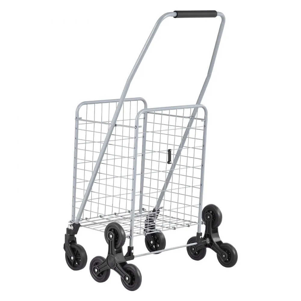 VEVOR trappenwagen stapelwagen steekwagen transportwagen trapklimmer 40kg