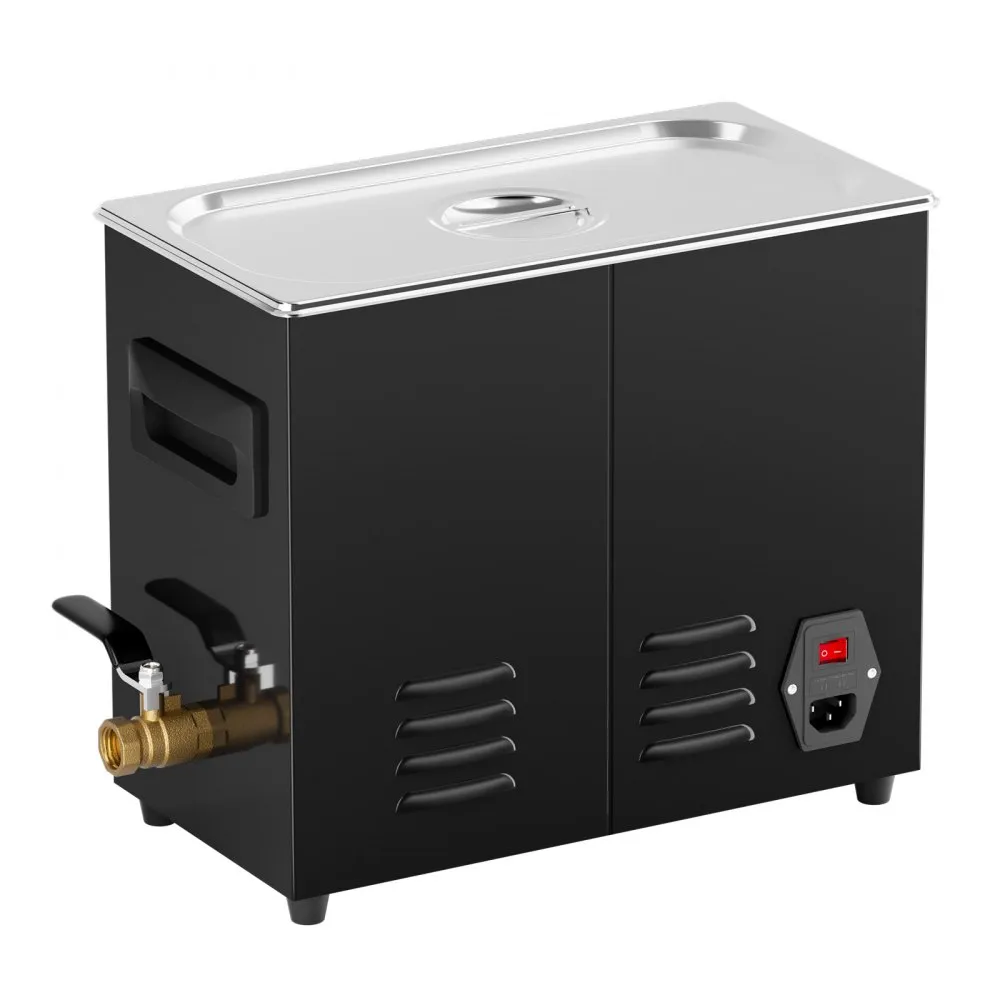 VEVOR Ultrasone reiniger 6L Reinigingsmachine met timerverwarming en mand 180W