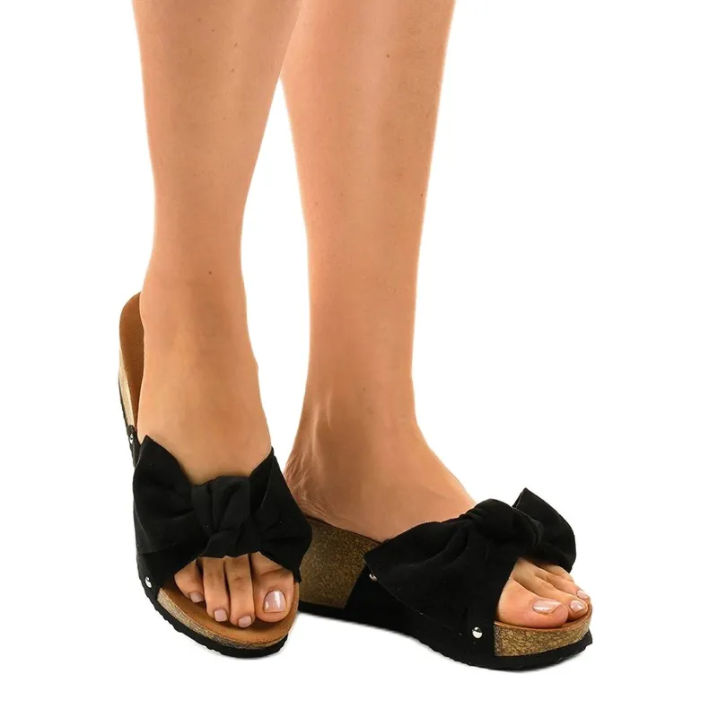 ZWARTE SANDALEN MET SLEEHAK 7862KL